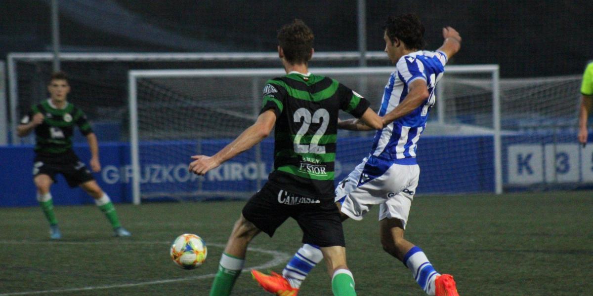 La Real juvenil cae a las primeras de cambio en la Copa del Rey