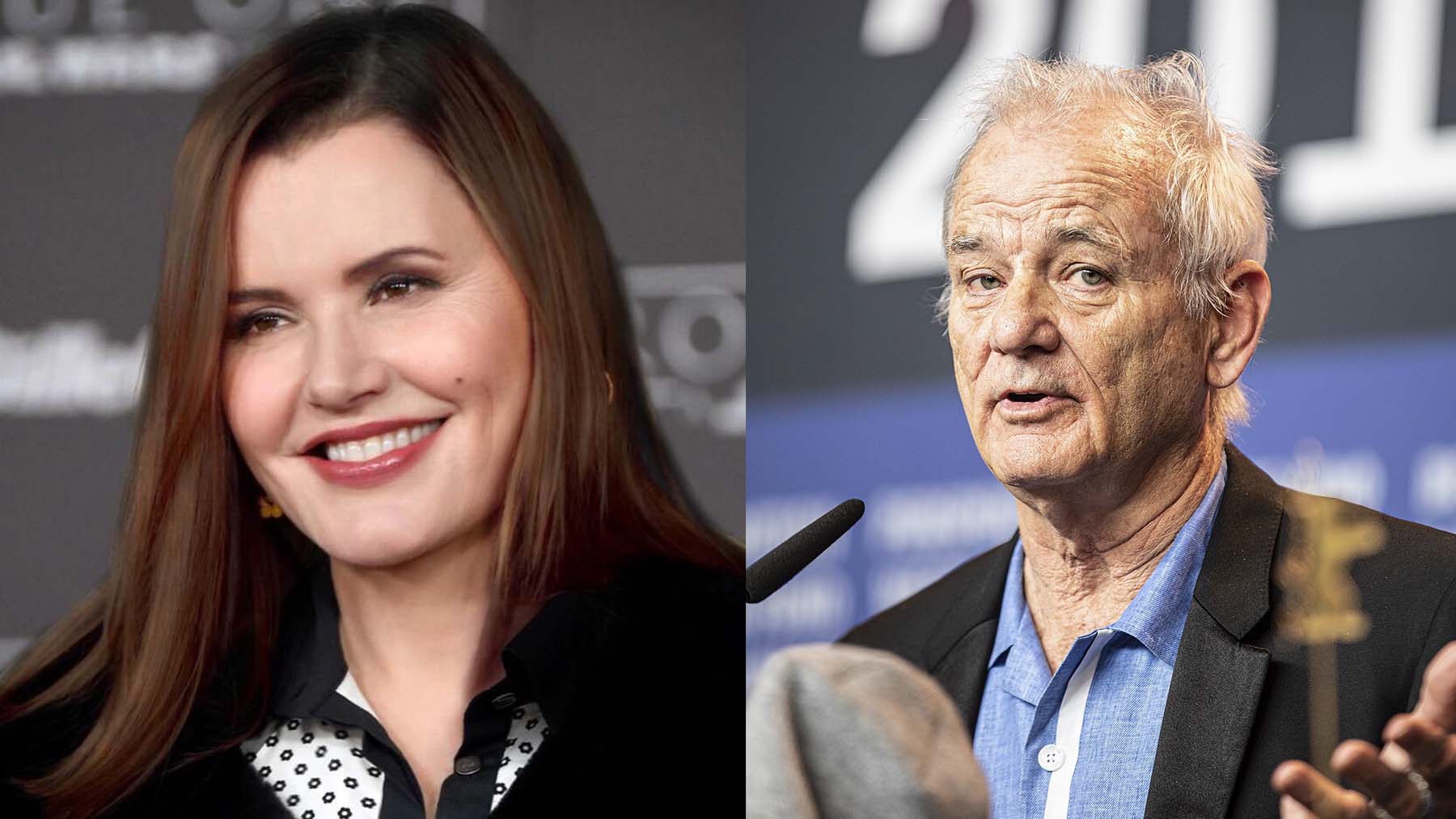 La actriz Geena Davis sigue su cruzada contra Bill Murray: «Me sentí muy avergonzada»
