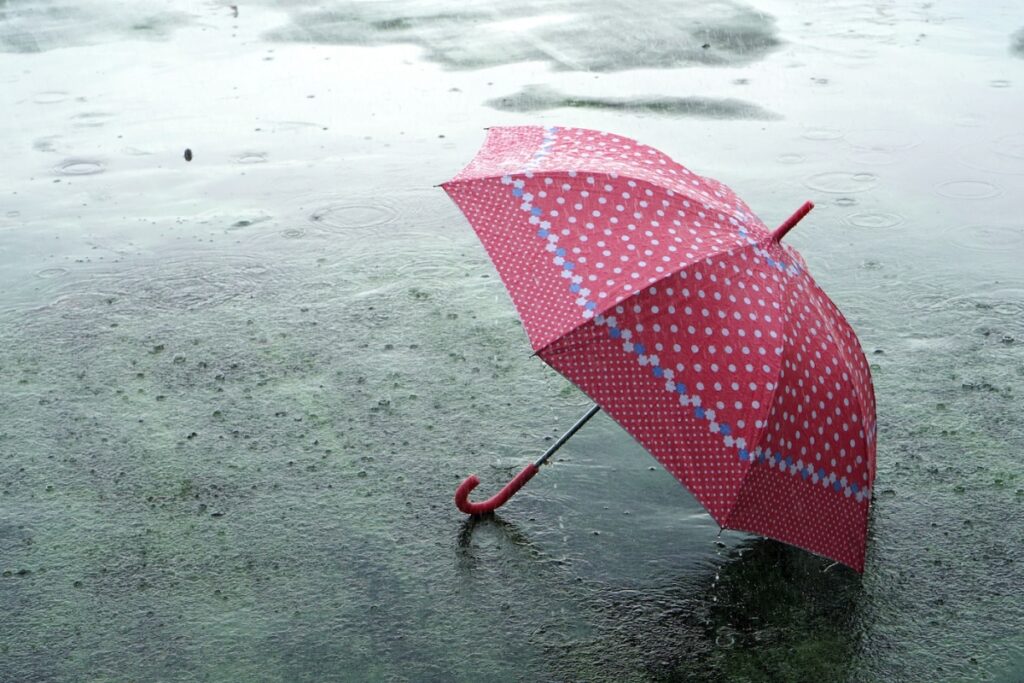 La tecnología olvidó su paraguas