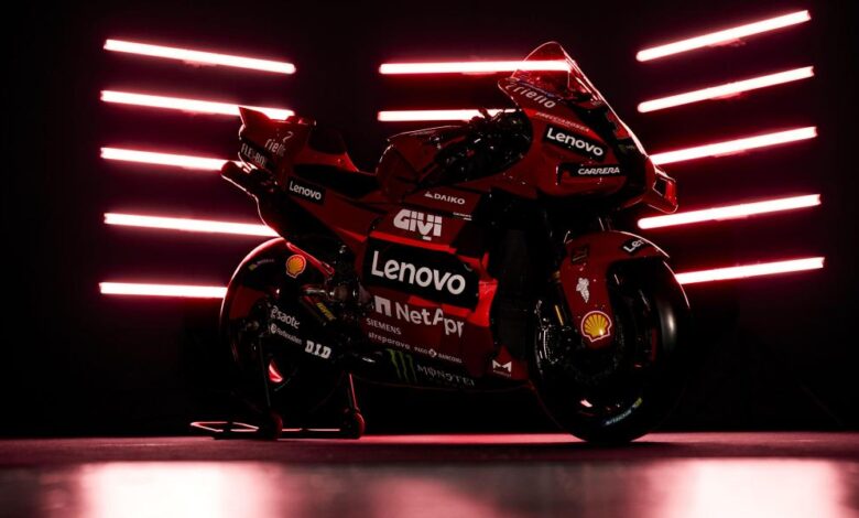 Las mejores fotos de la nueva Ducati Desmosedici GP 2023 y sus pilotos