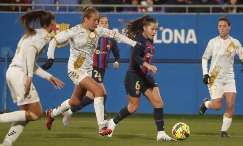 Las mejores imágenes del Barça - Levante Las Planas