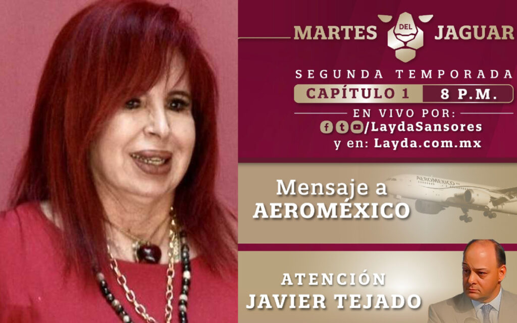 Layda Sansores anuncia 'segunda temporada' del Martes del Jaguar
