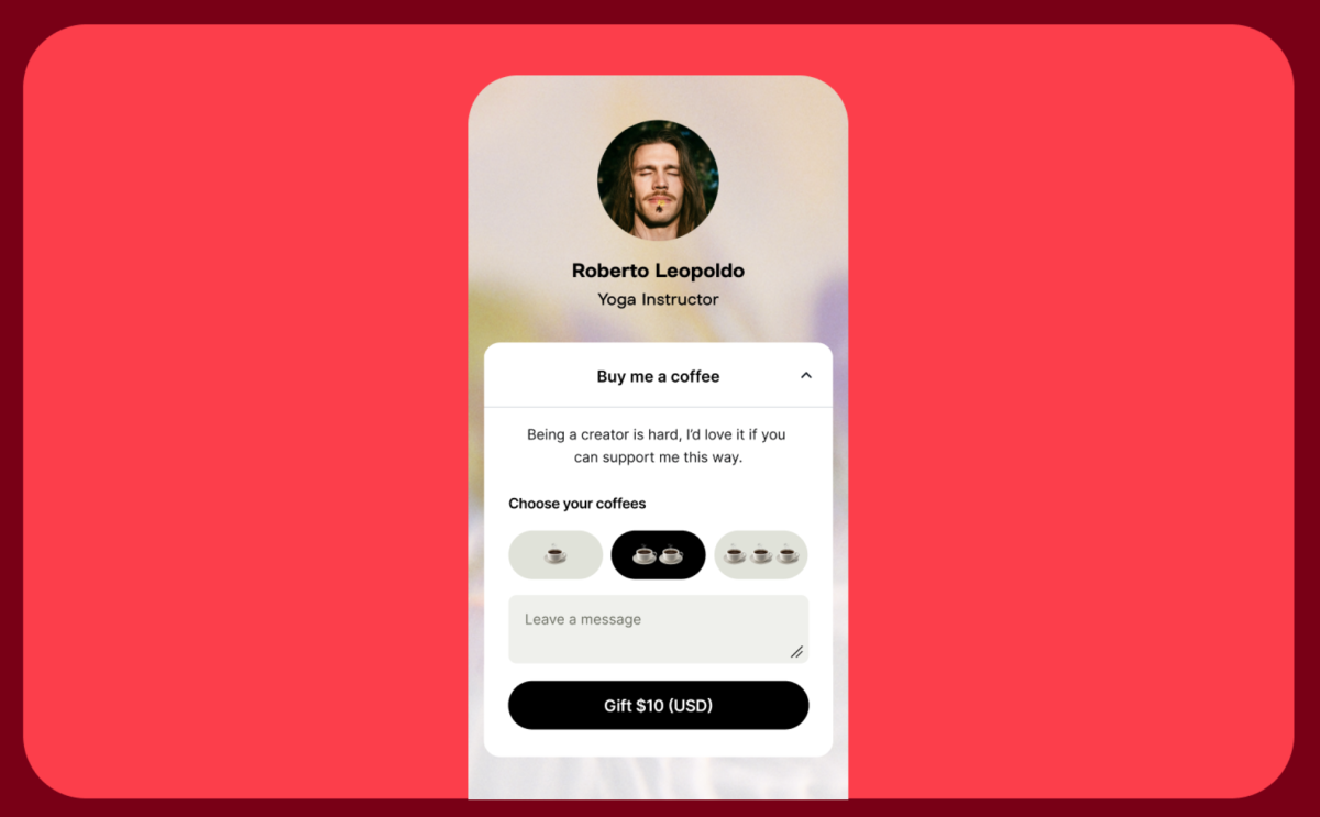 Linktree agrega nuevas opciones de monetización, incluida la función ‘Cómprame un regalo’