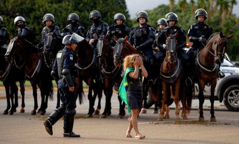 Los 1.500 bolsonaristas detenidos, ante el vértigo de ir a la cárcel
