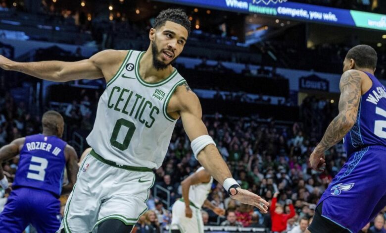 Los Celtics remontan ante Charlotte y suman su sexto triunfo consecutivo