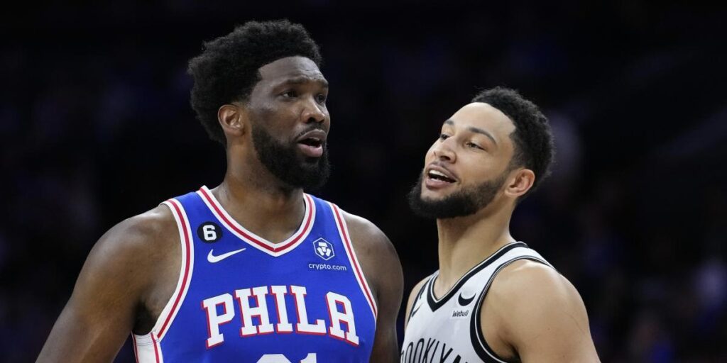 Los Sixers ganan a los Nets y disfrutan de lo lindo: "¡Fuck Ben Simmons!"