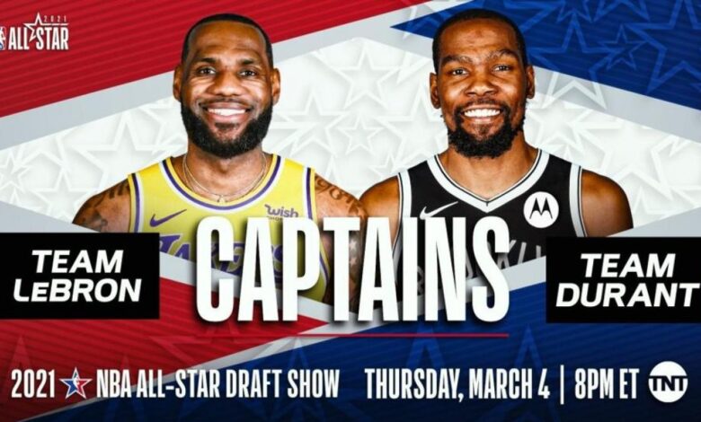 Los capitanes elegirán a los equipos del All Star la misma noche del partido