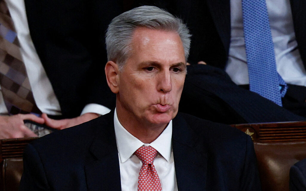 McCarthy pierde su séptimo intento de liderar la Cámara Baja de EU