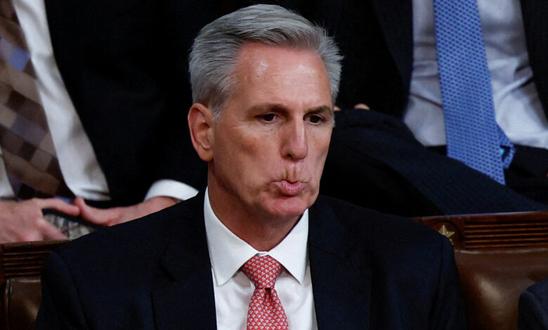 McCarthy pierde su séptimo intento de liderar la Cámara Baja de EU
