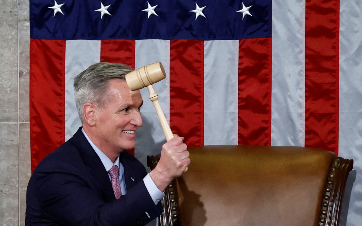 McCarthy presidirá la Cámara de Representantes de EU