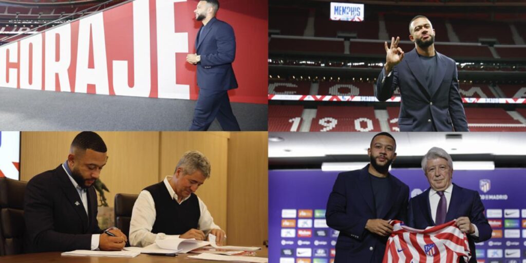 Memphis: Así fue el día del 'León' del Atlético