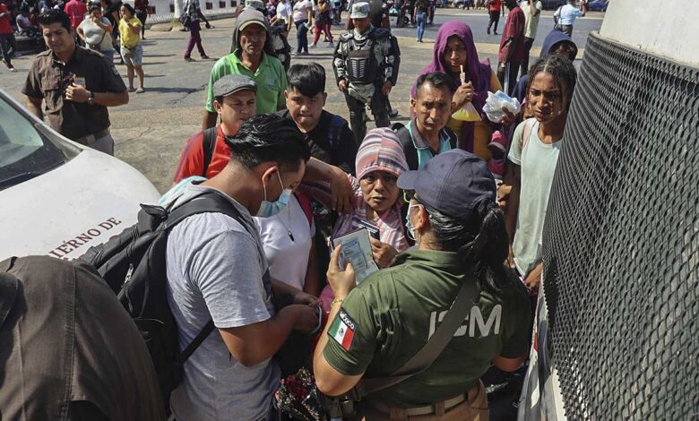 México superó las 118 mil peticiones de asilo de migrantes en 2022