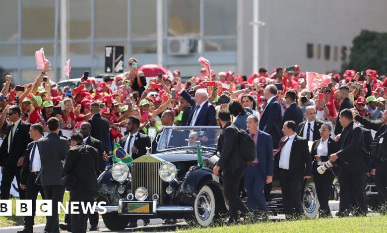 Multitudes celebran en Brasil la juramentación de Lula como presidente
