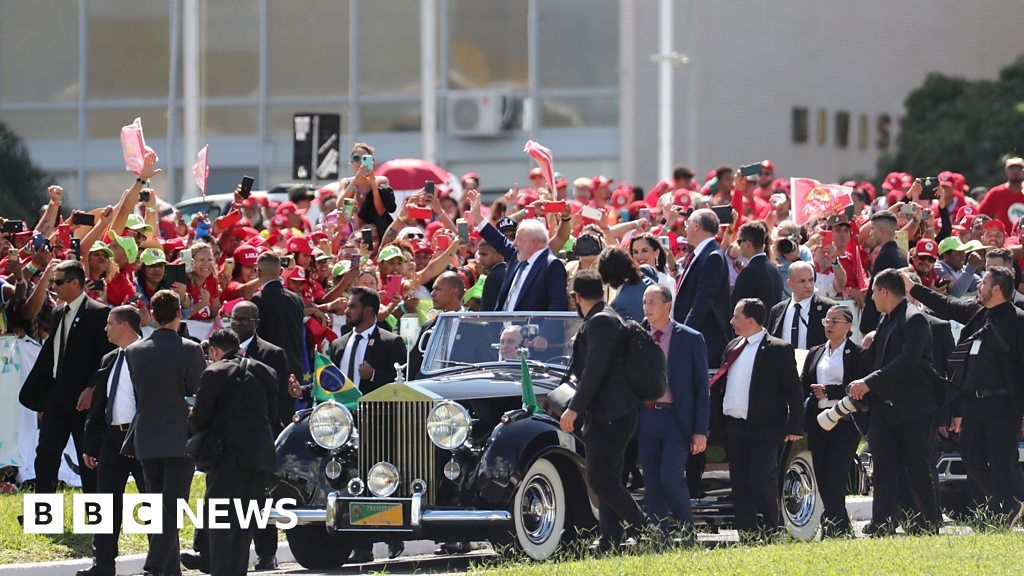 Multitudes celebran en Brasil la juramentación de Lula como presidente