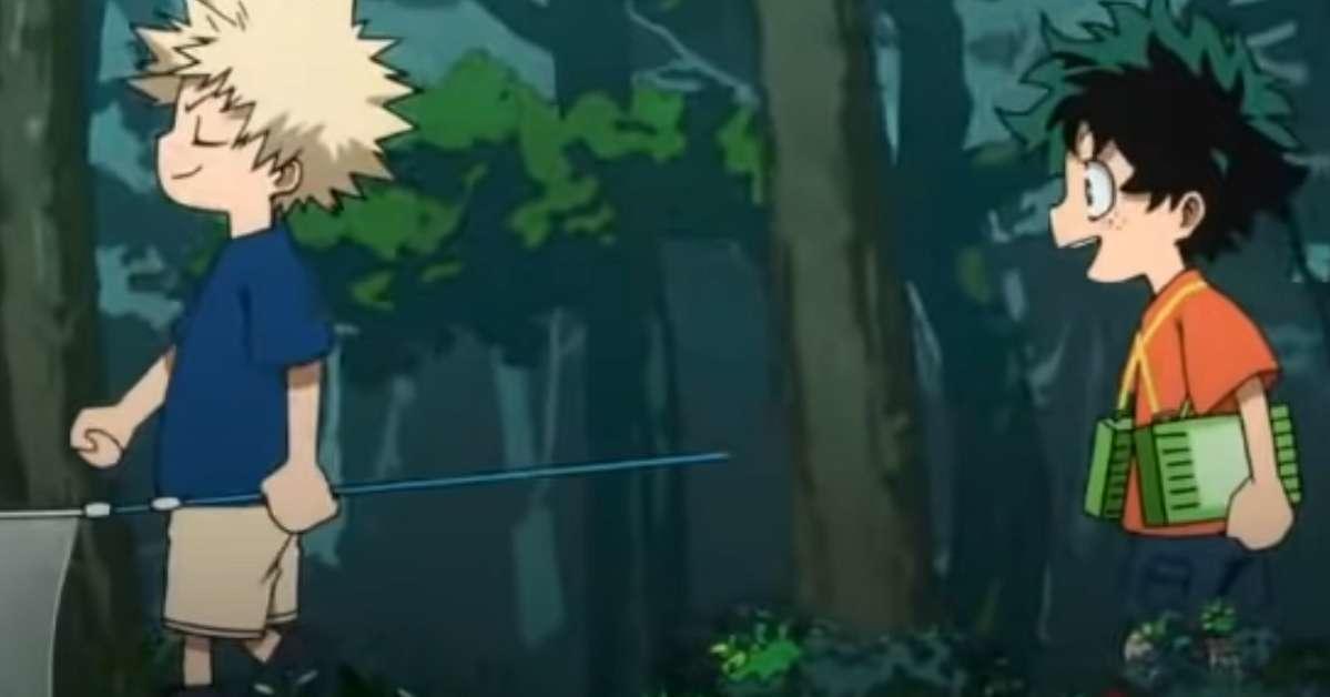 My Hero Academia explora los mejores años de Izuku con Kacchan en un nuevo boceto