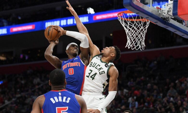 NBA: Milwaukee aplasta a Detroit en el regreso de Antetokounmpo | Video