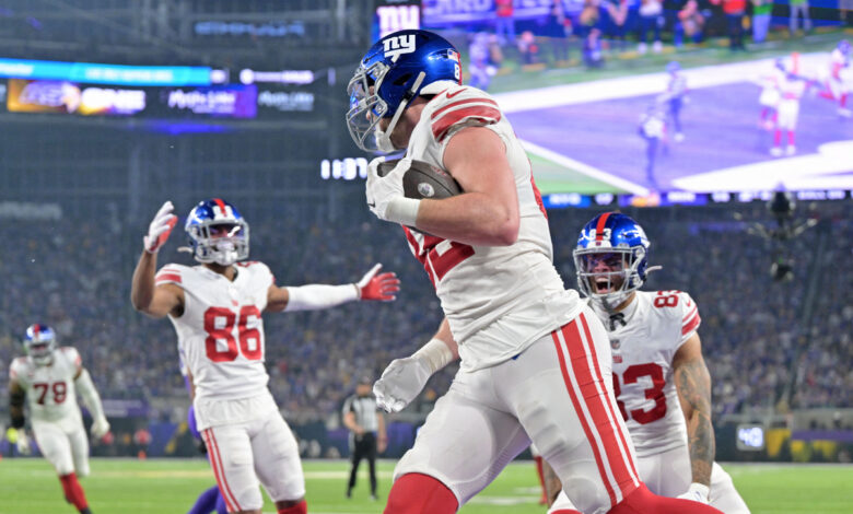 NFL: Gigantesca victoria para la Gran Manzana sobre los Vikingos | Video