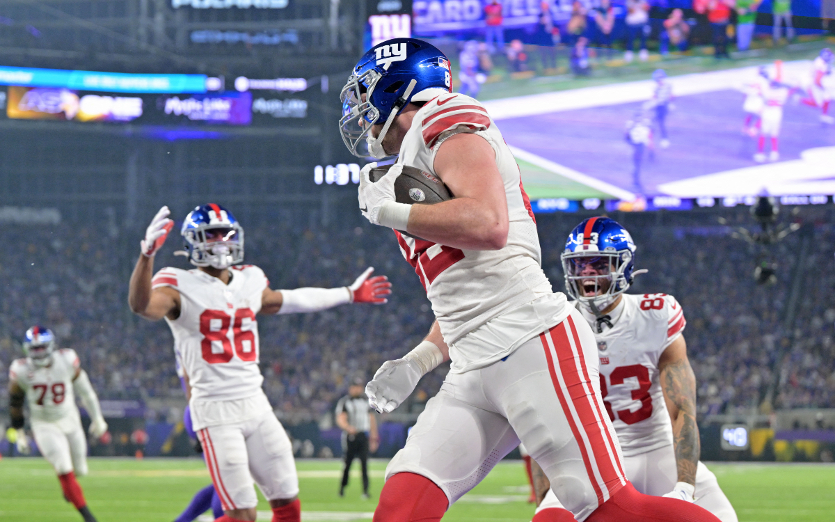 NFL: Gigantesca victoria para la Gran Manzana sobre los Vikingos | Video