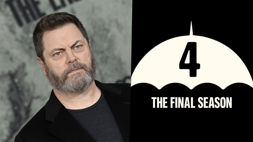 Nick Offerman en la mira para un papel en la temporada 4 de 'The Umbrella Academy'
