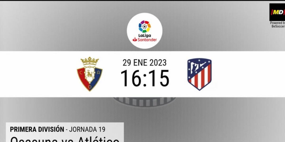 Osasuna-Atlético: La cara y la cruz de la Copa se miden en Liga