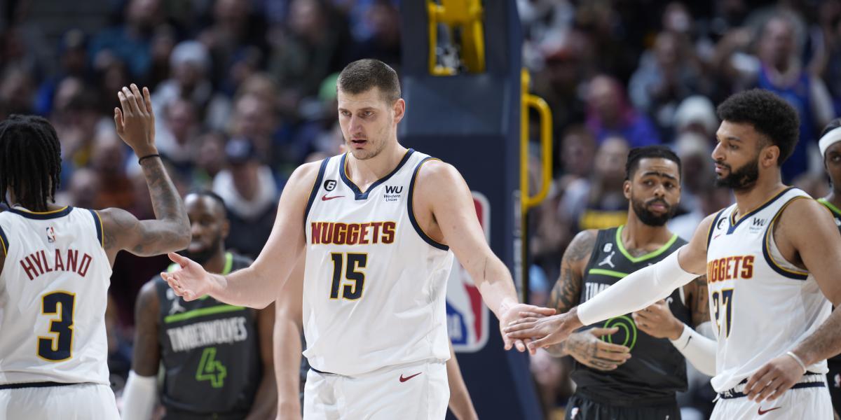 Otro triple-doble de Jokic, sinónimo de victoria para los Nuggets