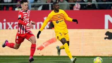 Ousmane Dembélé podría estar de baja hasta por cuatro semana por lesión