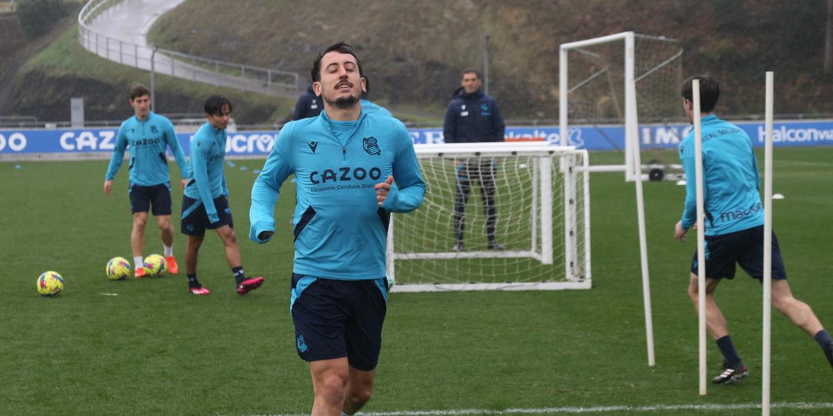 Oyarzabal se une a los titulares para el calentamiento