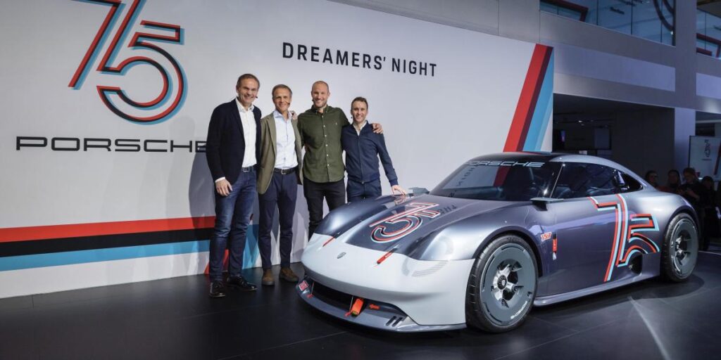 Porsche celebra sus 75 años y muestra el Vision 357