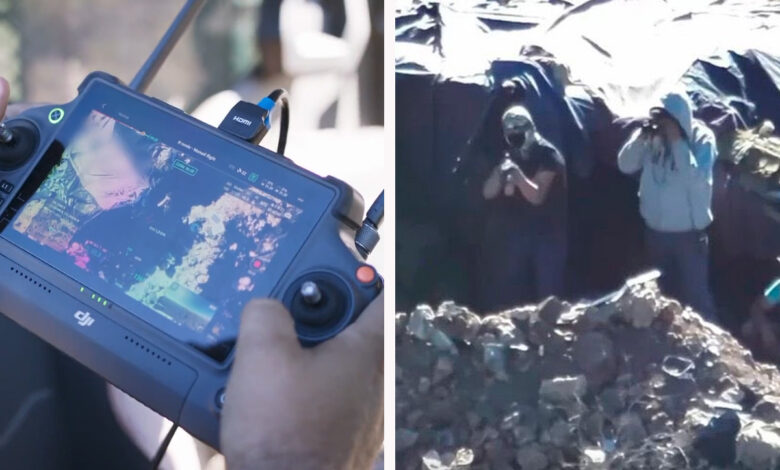 Presuntos Chapitos disparan a dron de EEUU que los vigila| Video