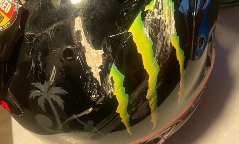 Pudo ocurrir una tragedia: ¡Price pasó por encima del casco de Barreda!