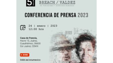 Quinta edición Premio Breach / Valdez de Periodismo y Derechos Humanos 2023