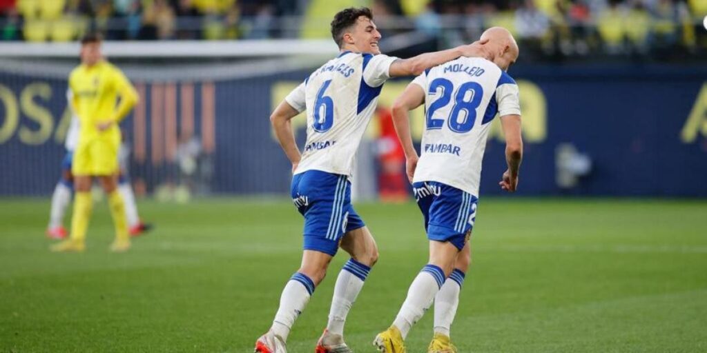 Remontada 'in extremis' del Zaragoza en la nueva Cerámica