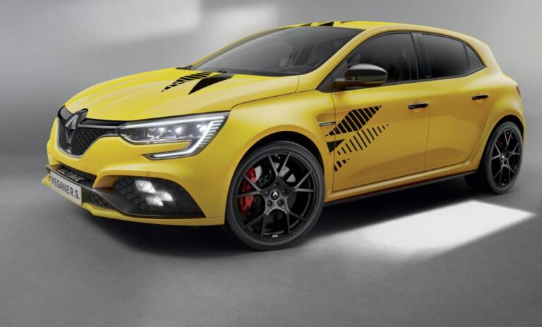 Renault desvela una edición limitada de Megane R.S. Ultime