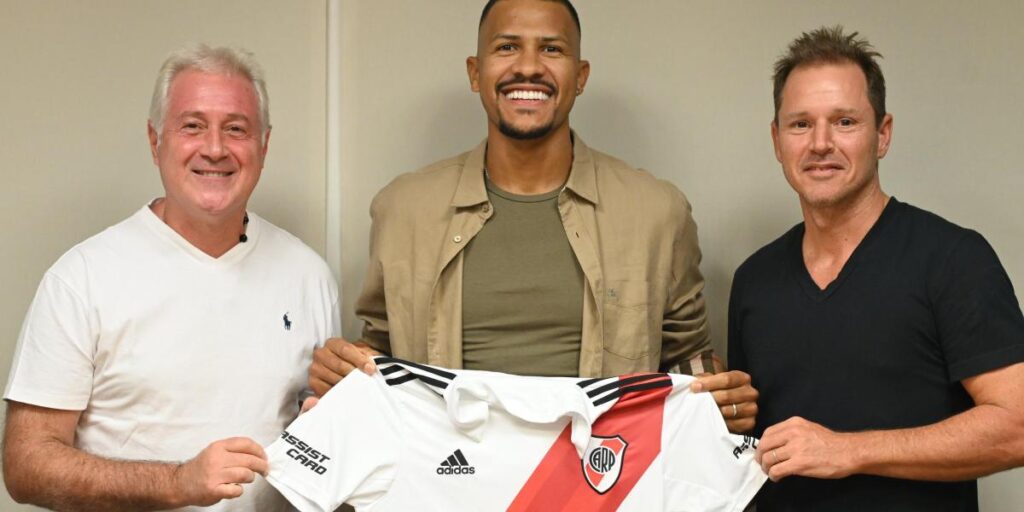 Rondón ficha por River y se reencuentra con Demichelis