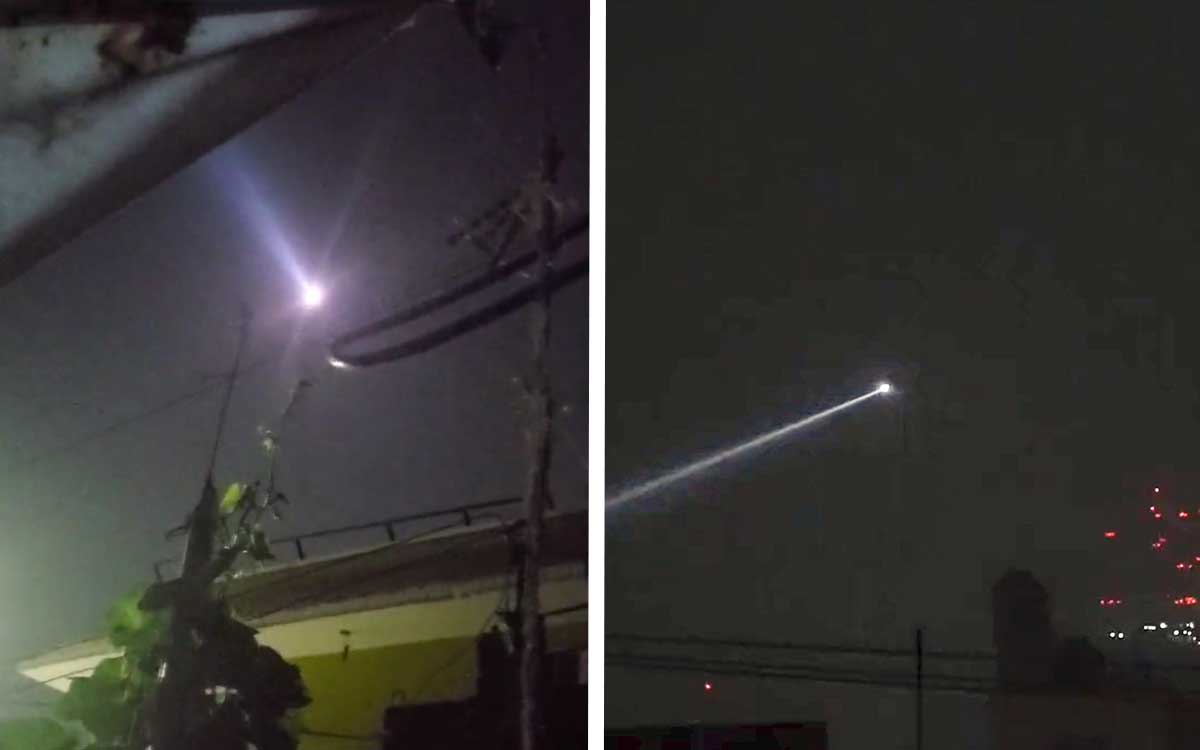 Sobrevuelo de helicópteros despierta a habitantes de la CDMX