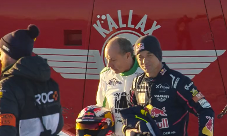 Surrealista: Loeb llegaba tarde... y pasó esto