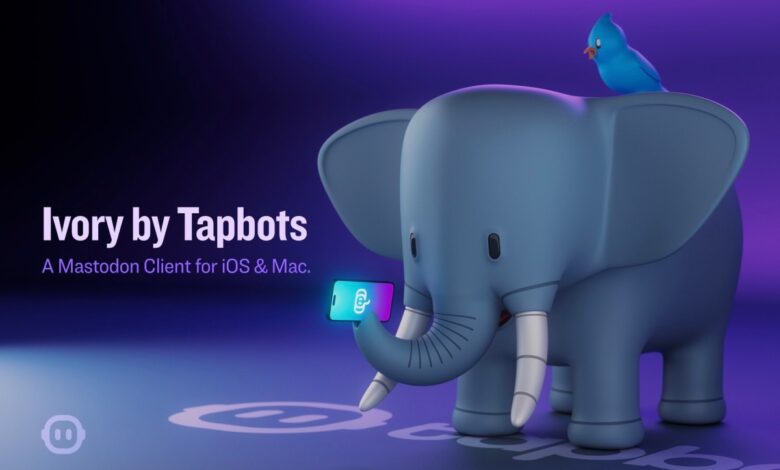 Tapbots lanza un nuevo cliente Mastodon, Ivory, después de que Twitter eliminara su aplicación Tweetbot
