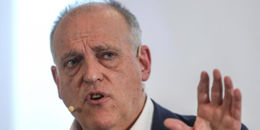 Tebas, sobre la Superliga: "Quieren robarnos casas el dinero que tenemos los clubs"