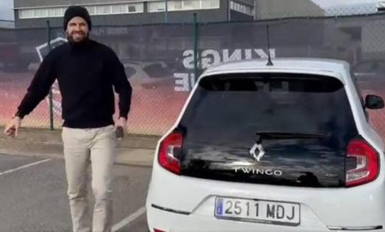 Todos los detalles del Twingo E-Tech que conduce Piqué