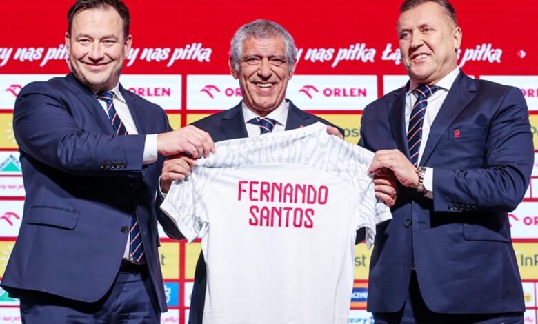 Toma Fernando Santos las riendas de la Selección de Polonia | Video