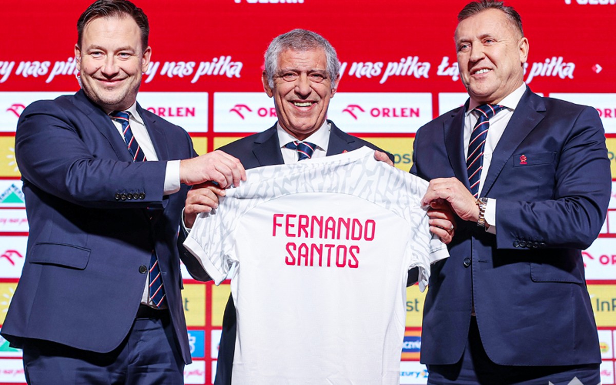 Toma Fernando Santos las riendas de la Selección de Polonia | Video