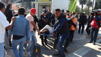 'Tome paracetamol y vaya a su casa', así recibió atención médica Juventino tras choque en Línea 3 del Metro | Video