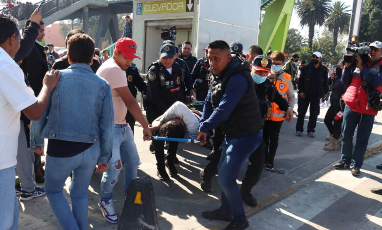 'Tome paracetamol y vaya a su casa', así recibió atención médica Juventino tras choque en Línea 3 del Metro | Video