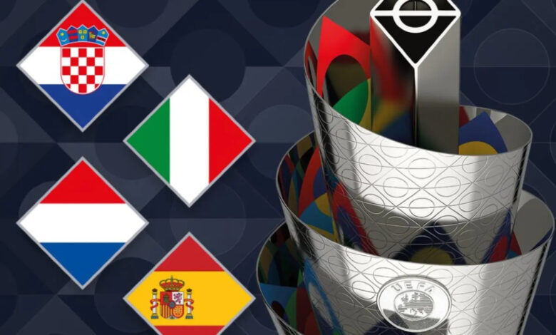 UEFA Nations League: Definidas las semifinales Holanda-Croacia e Italia-España