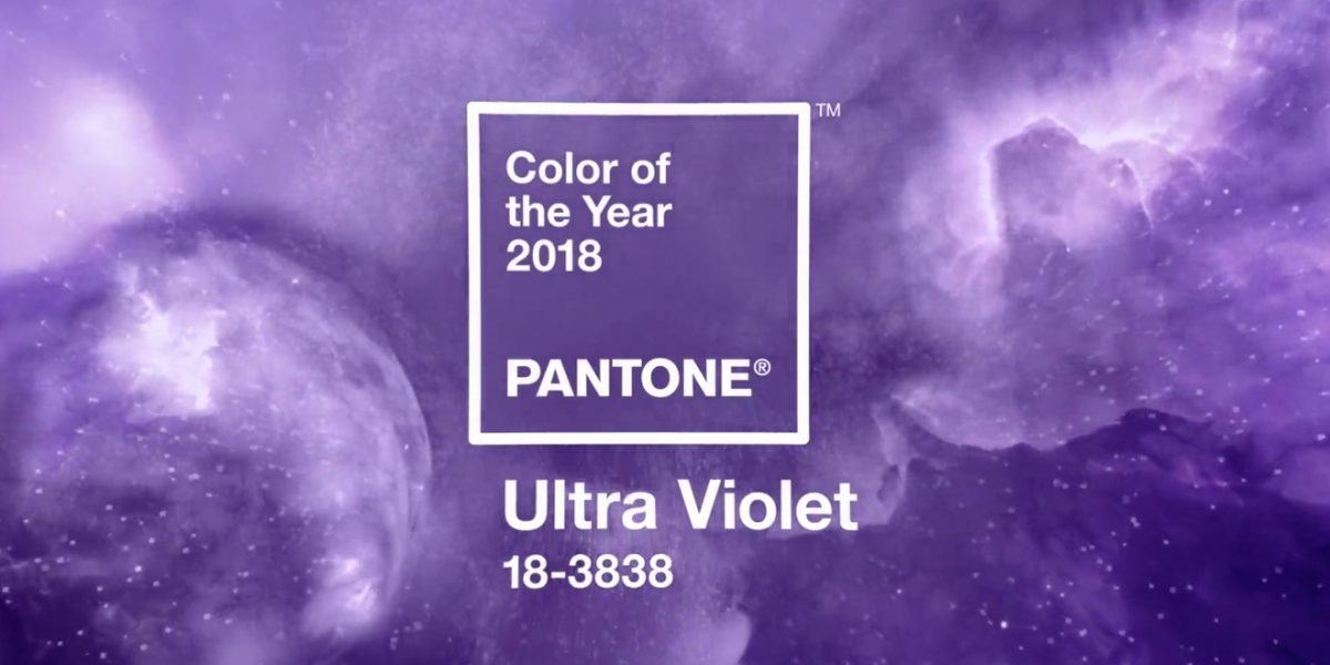 Ultra Violet,el color que triunfará en 2018 según Pantone