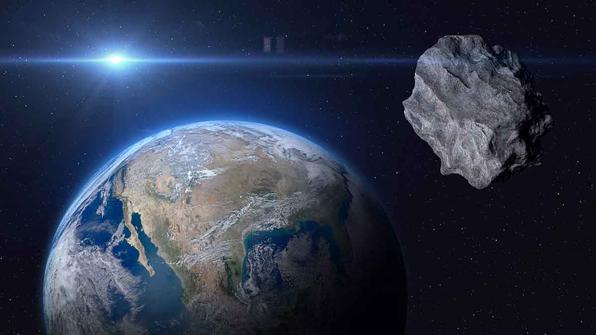 Un asteroide pasará extraordinariamente cerca de la Tierra este jueves