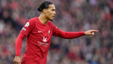 Van Dijk, un mes KO, duda para el Real Madrid