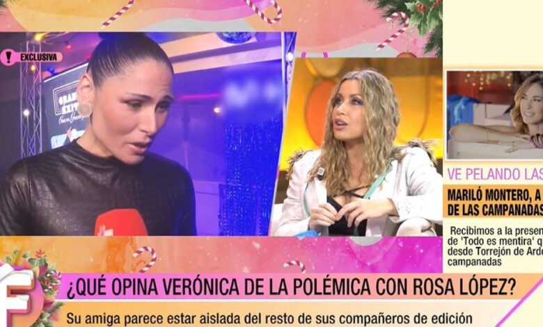 Verónica Romero se posiciona en la polémica entre Rosa López y Chenoa