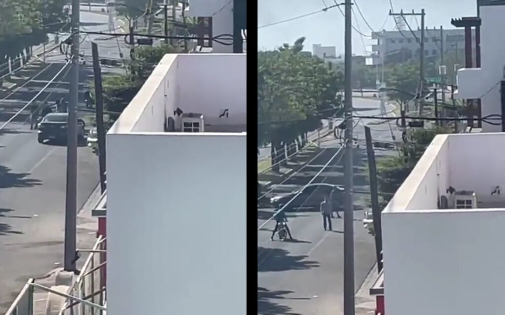 Video | Así despojan sicarios a automovilistas en Culiacán