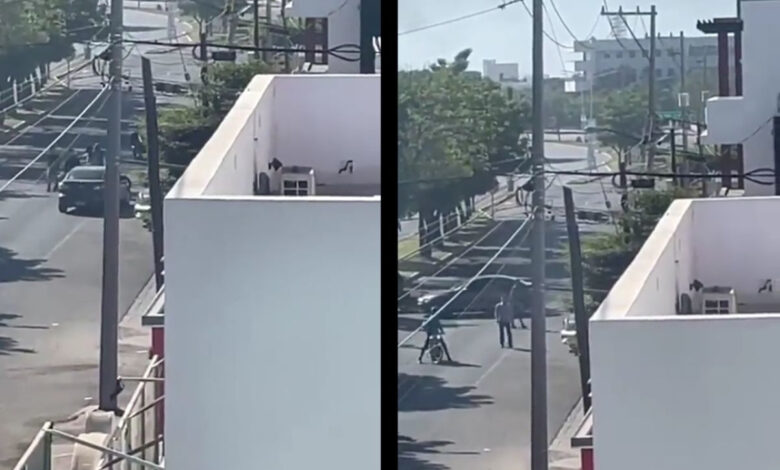 Video | Así despojan sicarios a automovilistas en Culiacán
